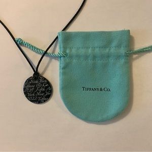 Tiffany Black Bone Notes Collection Pendant